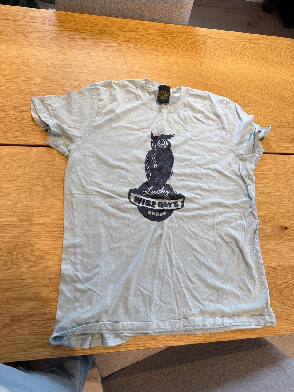 Lucky Brand tshirt with  Owl Graphic